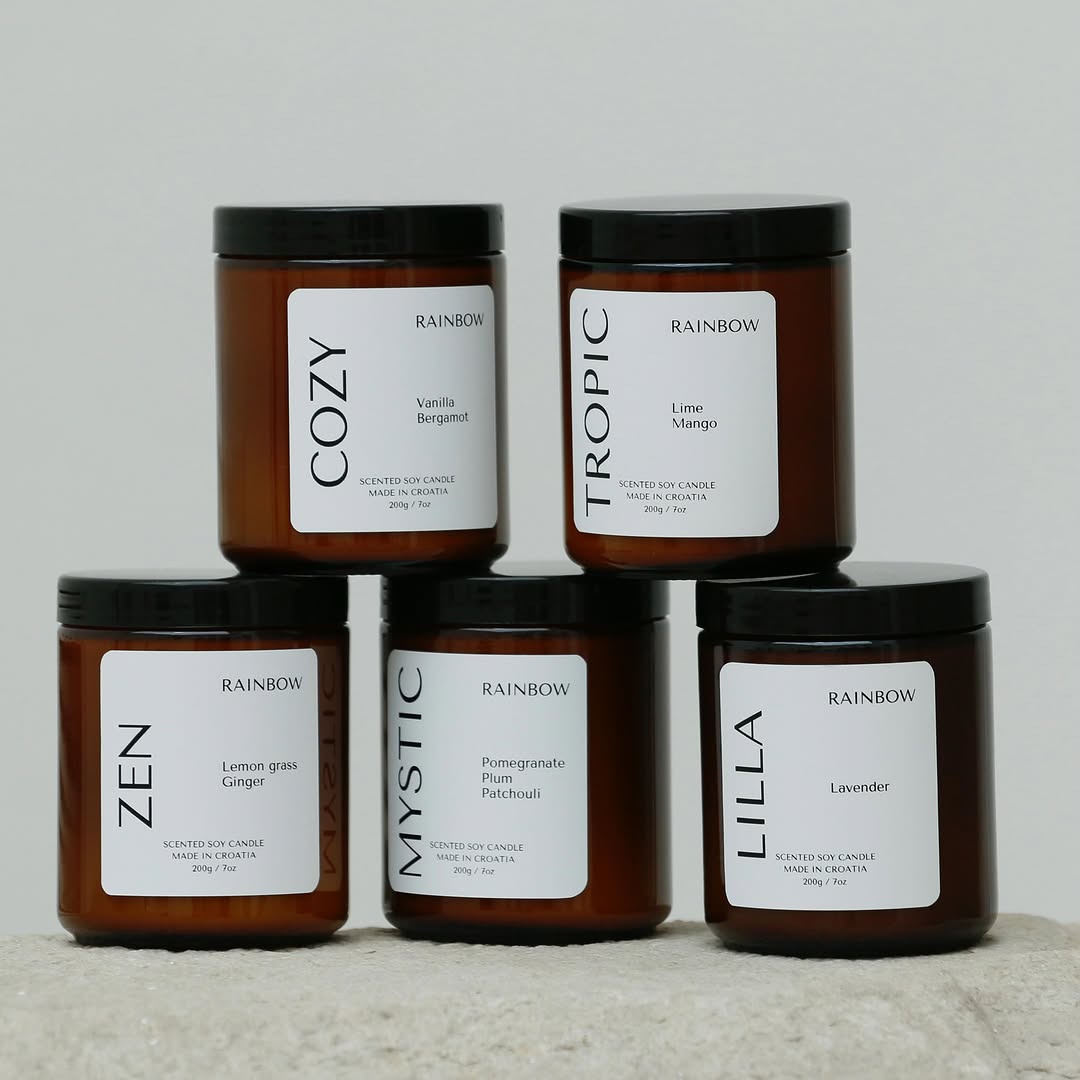 Rainbow handmade rad